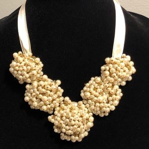 J.Crew Pearl Cluster Necklace